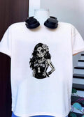 Spurs 1 Sugar Skull Skeleton Girl Basketball shirt