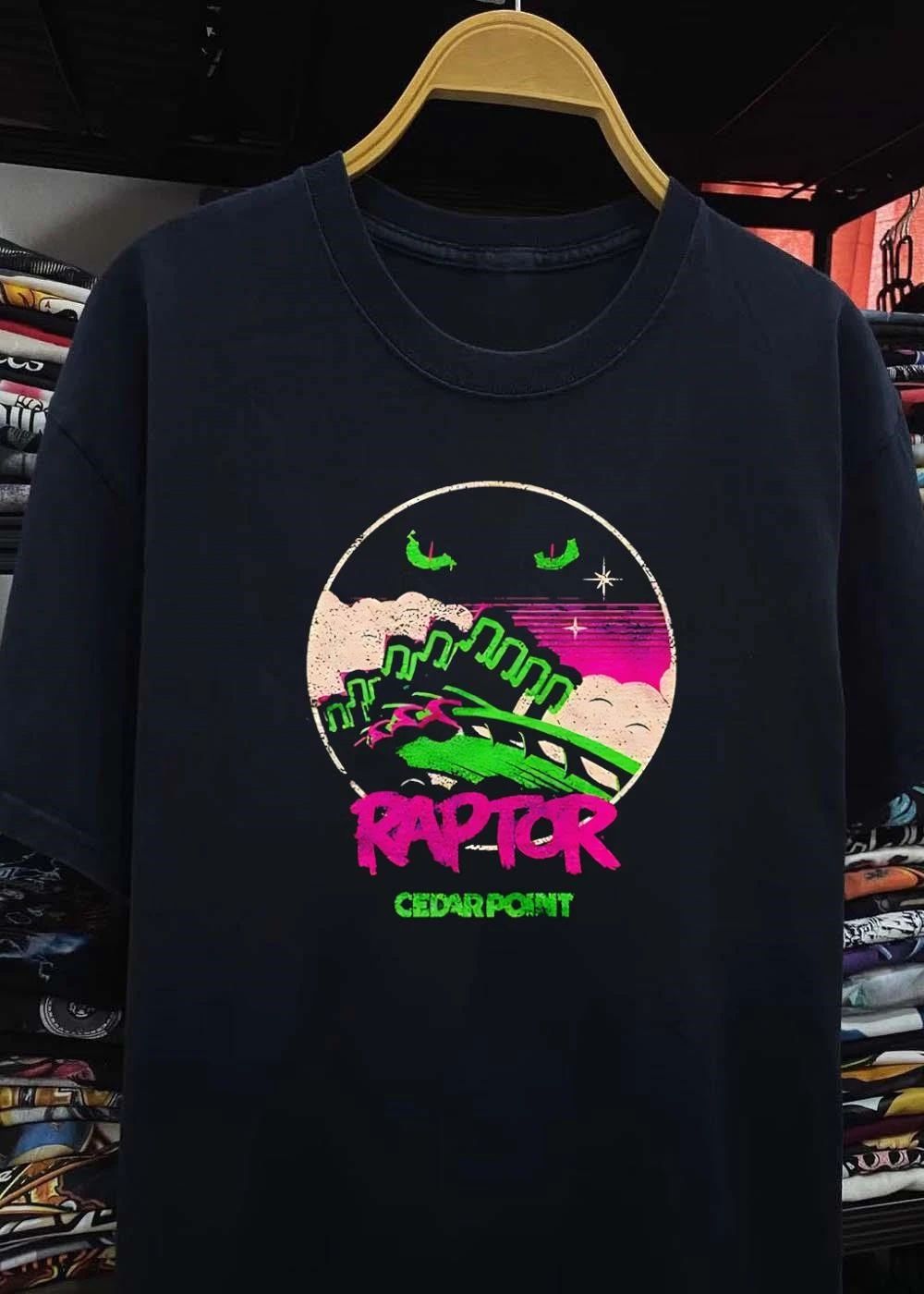 Raptor Cedar Point Roller Coaster Vintage shirt