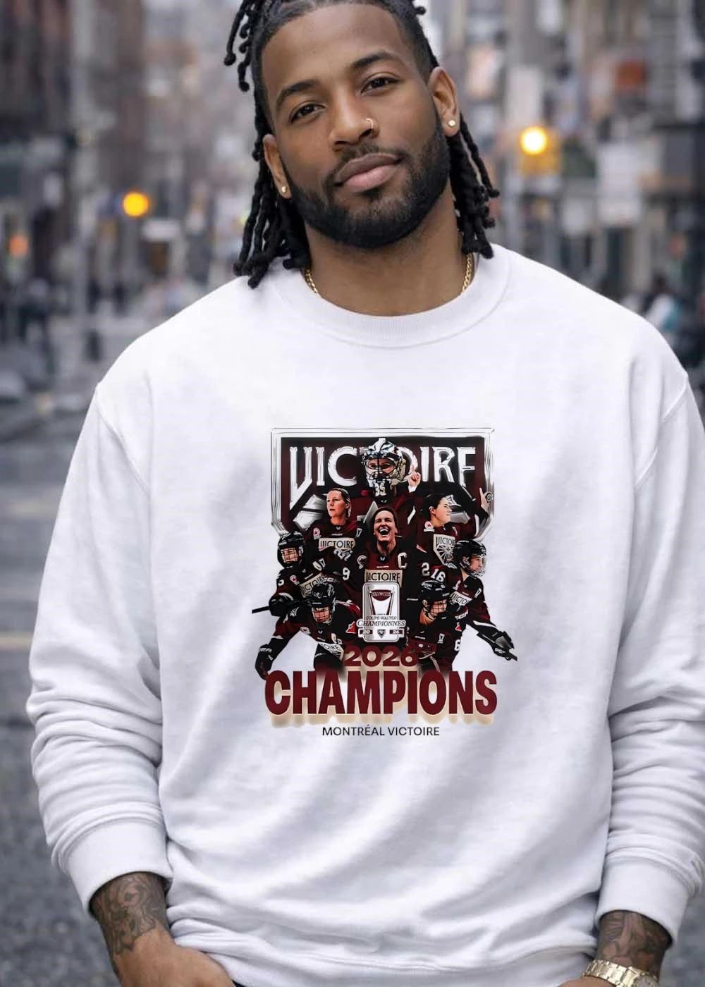 Montreal Victoire 2026 Walter Cup Champions LPHF Hockey shirt