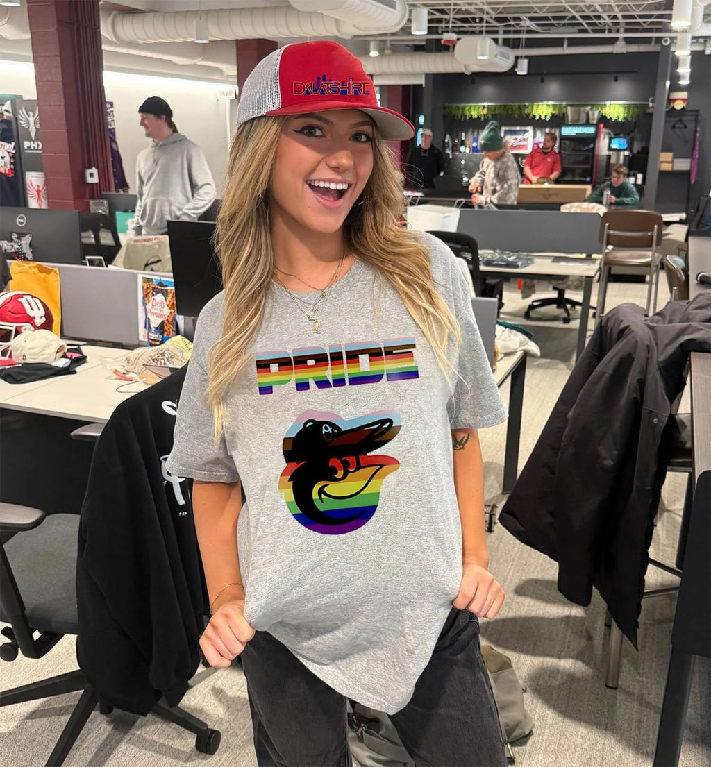 2025 Orioles Celebration Pride Month Baseball shirt