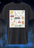 Noah Kahan The Great Divide Garden State Lyric Doodle shirt