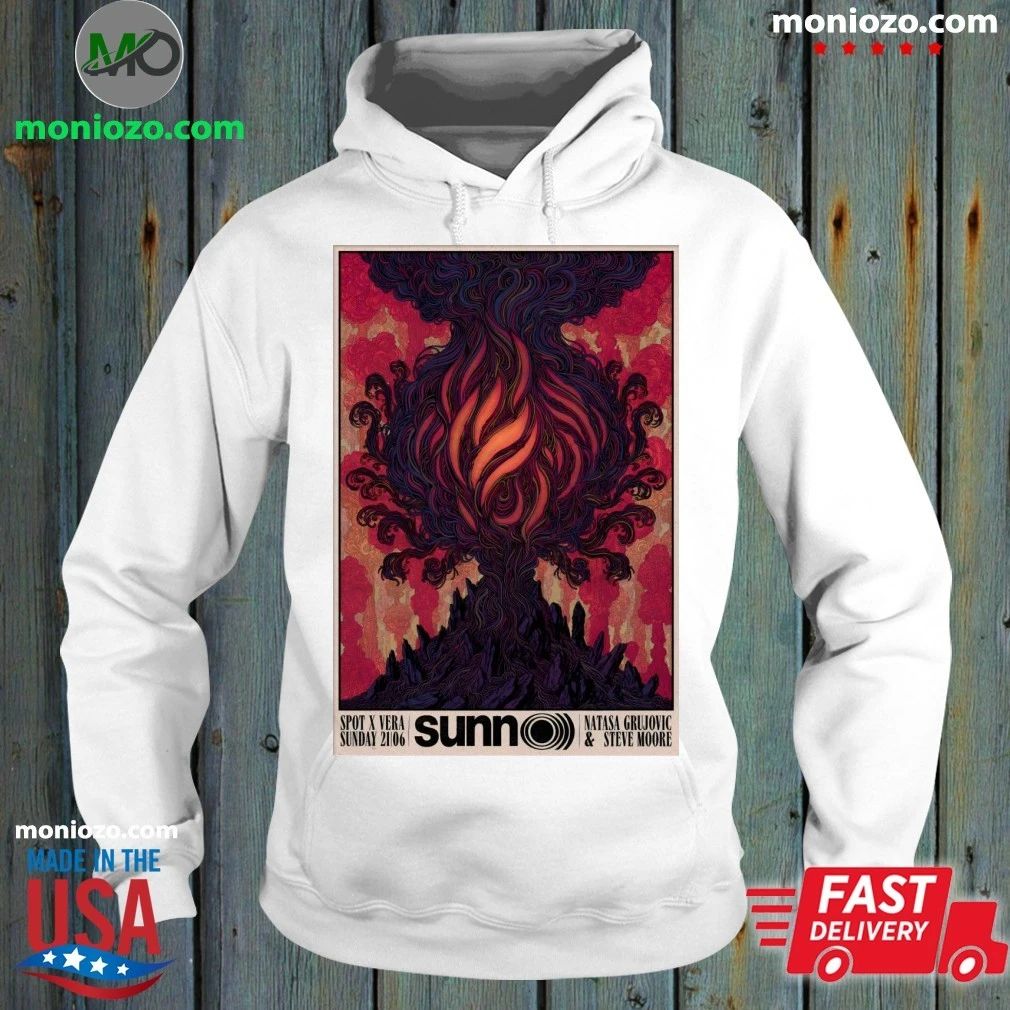 Sunn O))) Jun 21 2026 In Groningen Netherlands Poster Shirt