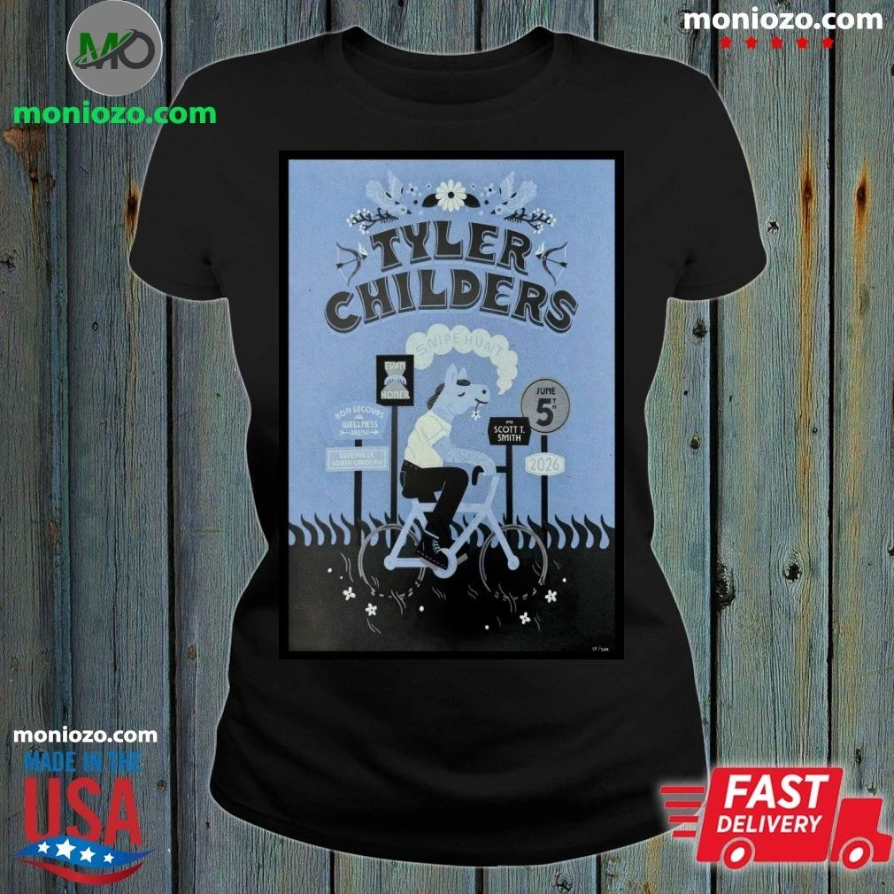 Original Tyler Childers Bon Secours Wellness Arena Greenville, SC June 05, 2026 Poster Shirt