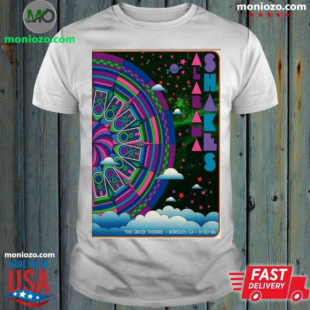Original Alabama Shakes Greek Theatre In Berkeley CA May 30 2026 Poster Shirt