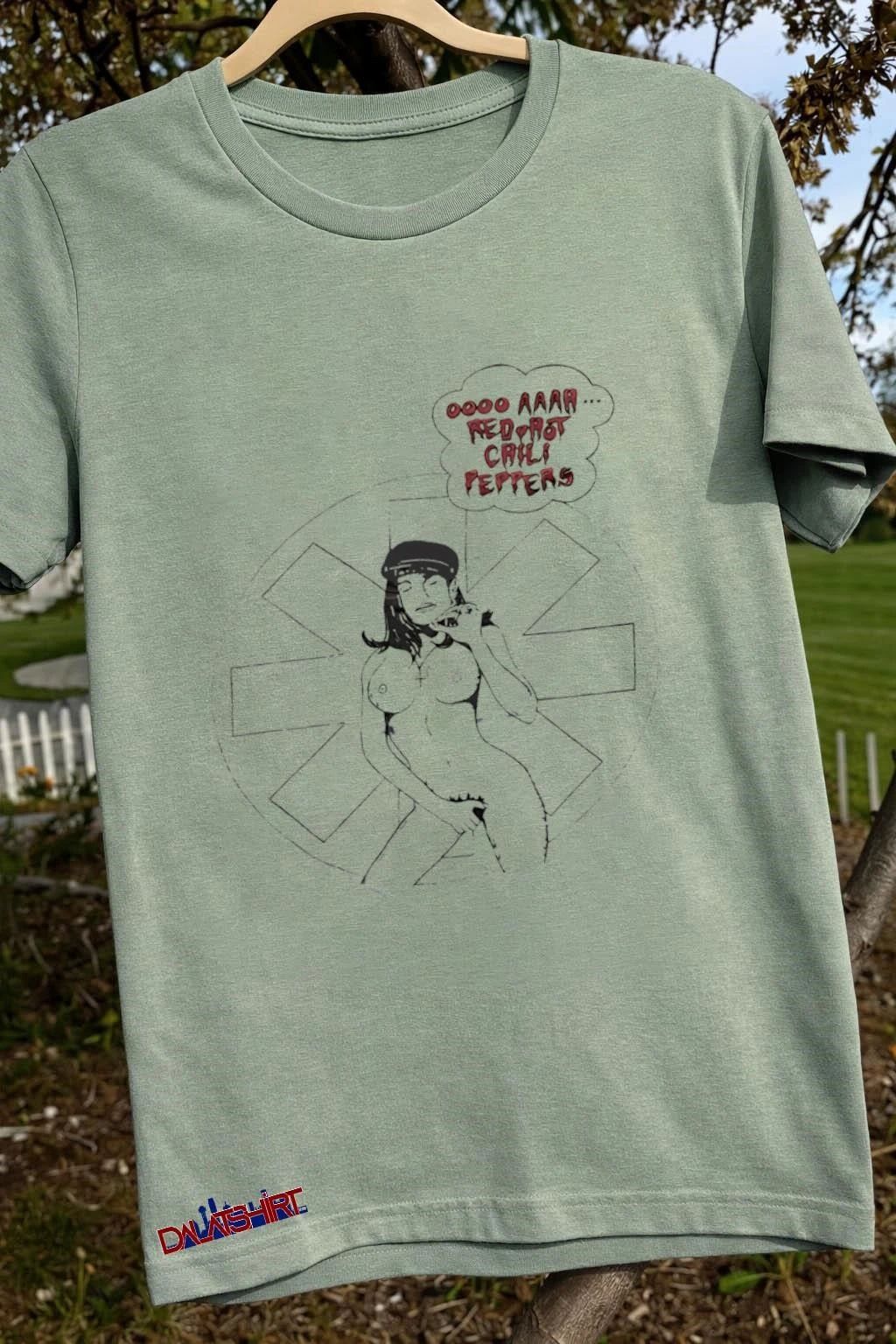 Red Hot Chili Peppers Asterisk Logo Nude Woman shirt