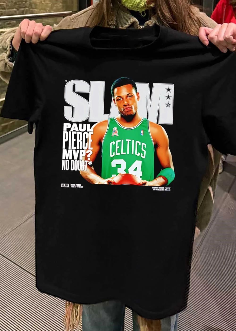 Slam Magazine Cover Paul Pierce Boston Celtics MVP shirt