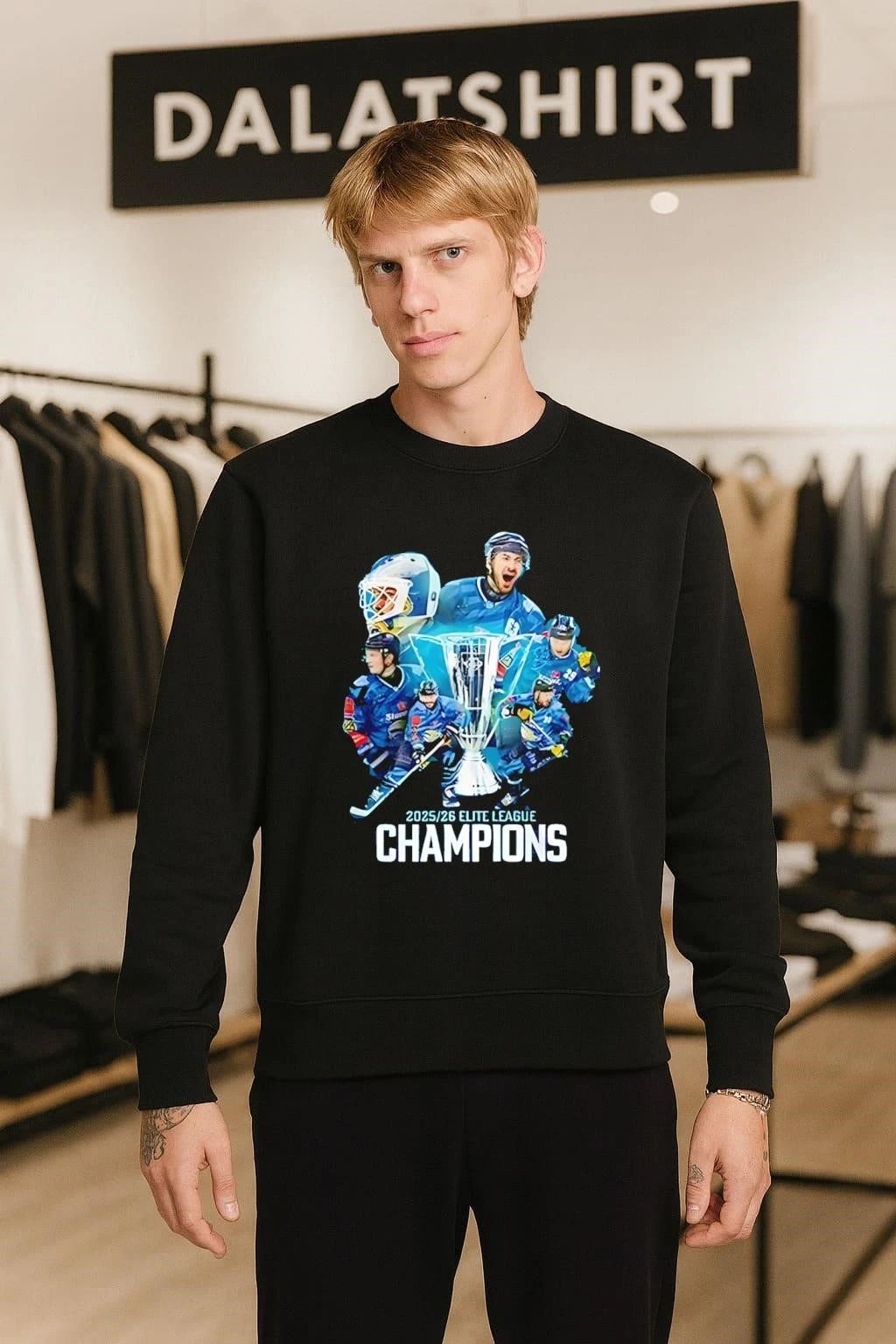 Belfast Giants Elite League Champions 2026 We Are The Champions shirt