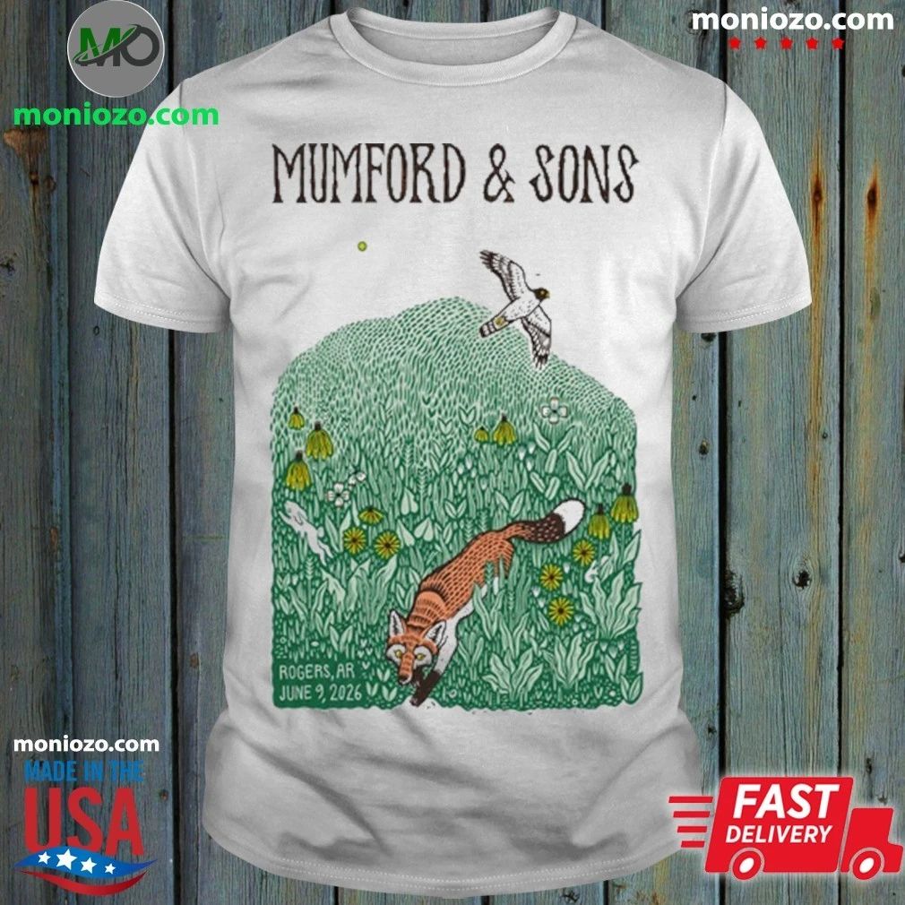 Original Mumford And Sons Walmart AMP In Rogers AR June 9 2026 Shirt