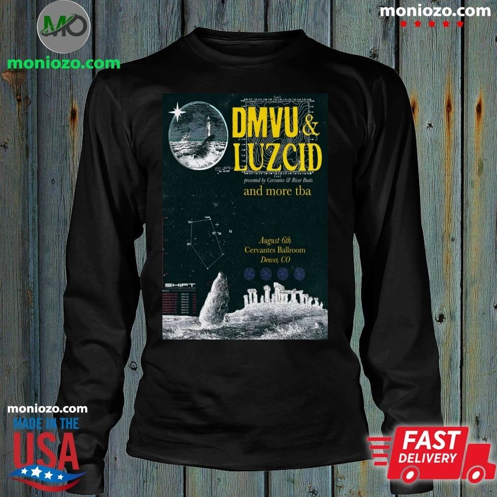 Original DMVU And LUZCID Denver CO 8 6 2026 Poster Shirt