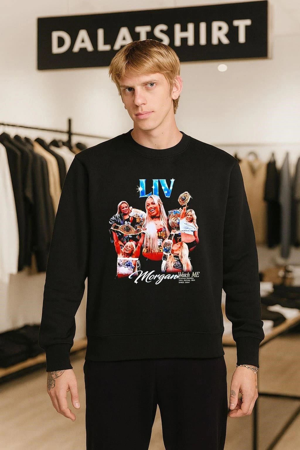 Liv Morgan Watch Me Gionna Daddio New Jersey USA Since 1994 shirt
