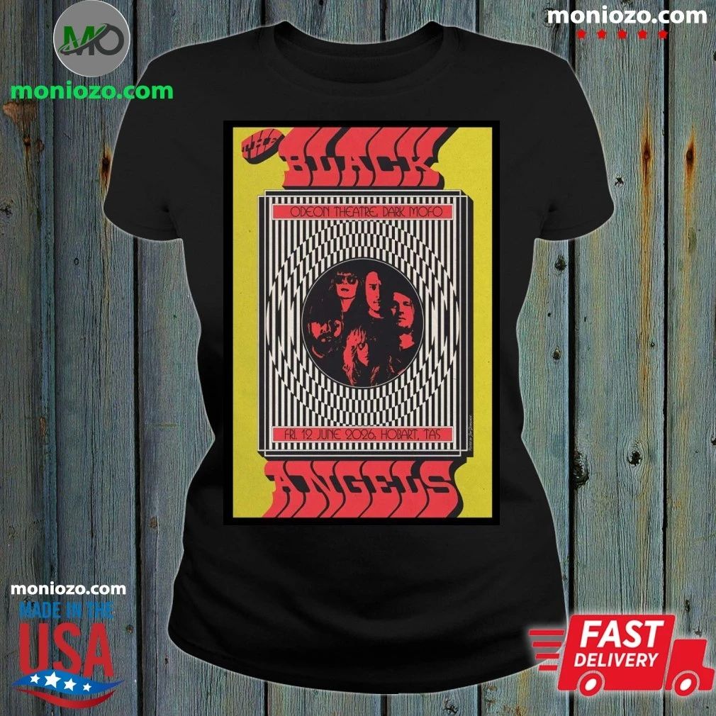 The Black Angels Hobart, Odeon Theatre June 12, 2026 Poster Shirt