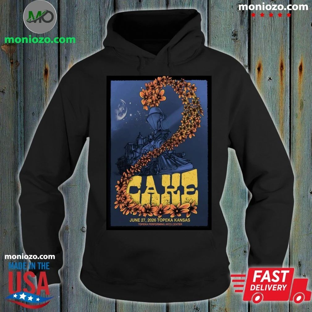 Cake June 27 2026 In Topeka Kansas Poster Shirt