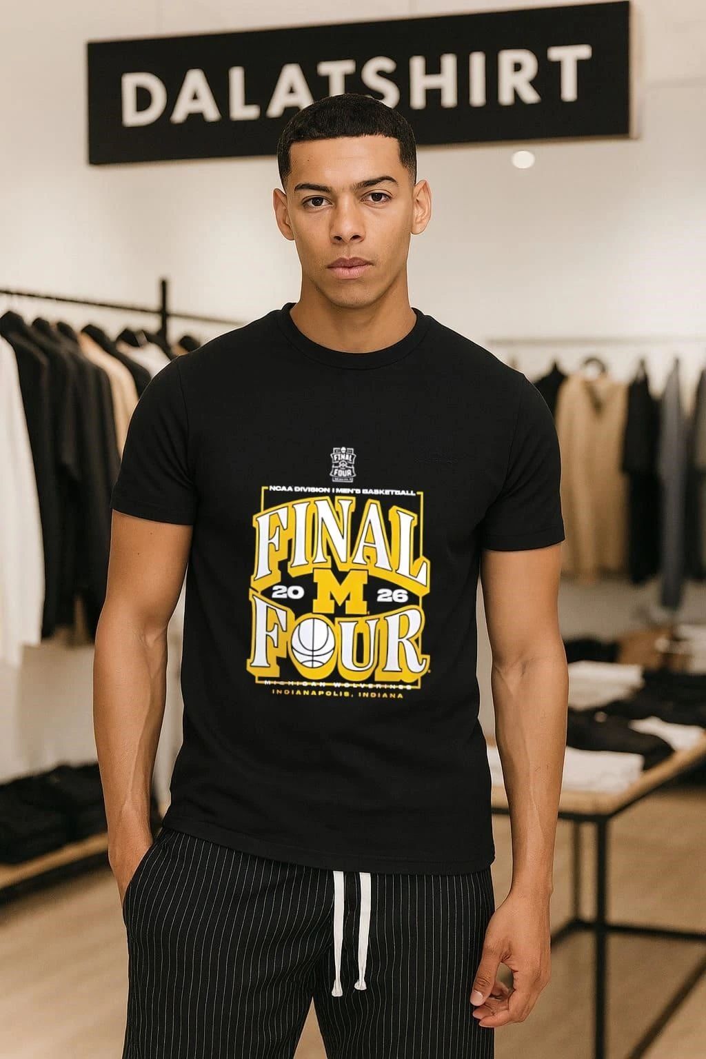 Michigan Wolverines 2026 NCAA Mens Basketball Tournament March Madness Final Four shirt