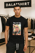 Dog Eat Dog Man Eating Hot Dog shirt