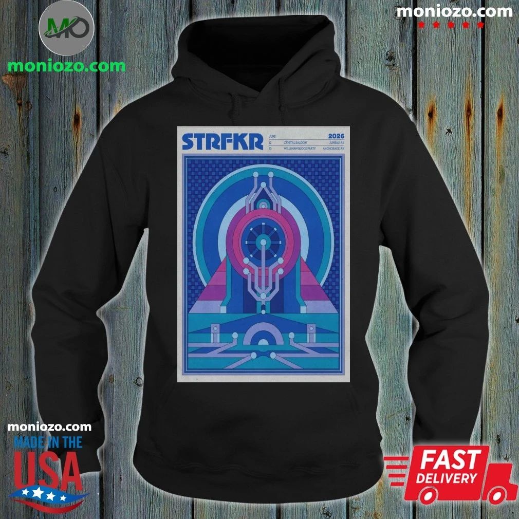 STRFKR Tour 2026 in Alaska Poster Shirt