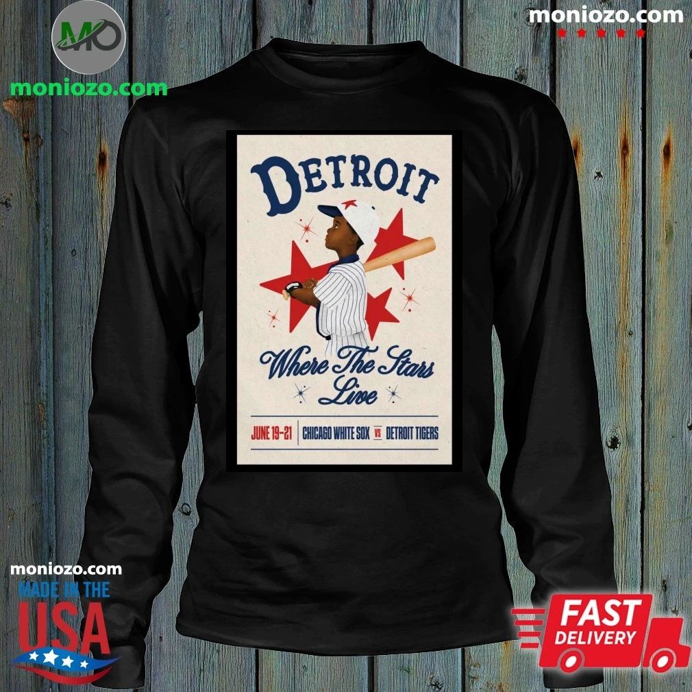 Original White Sox vs. Tigers 2026 Poster Baseball Game Day Shirt