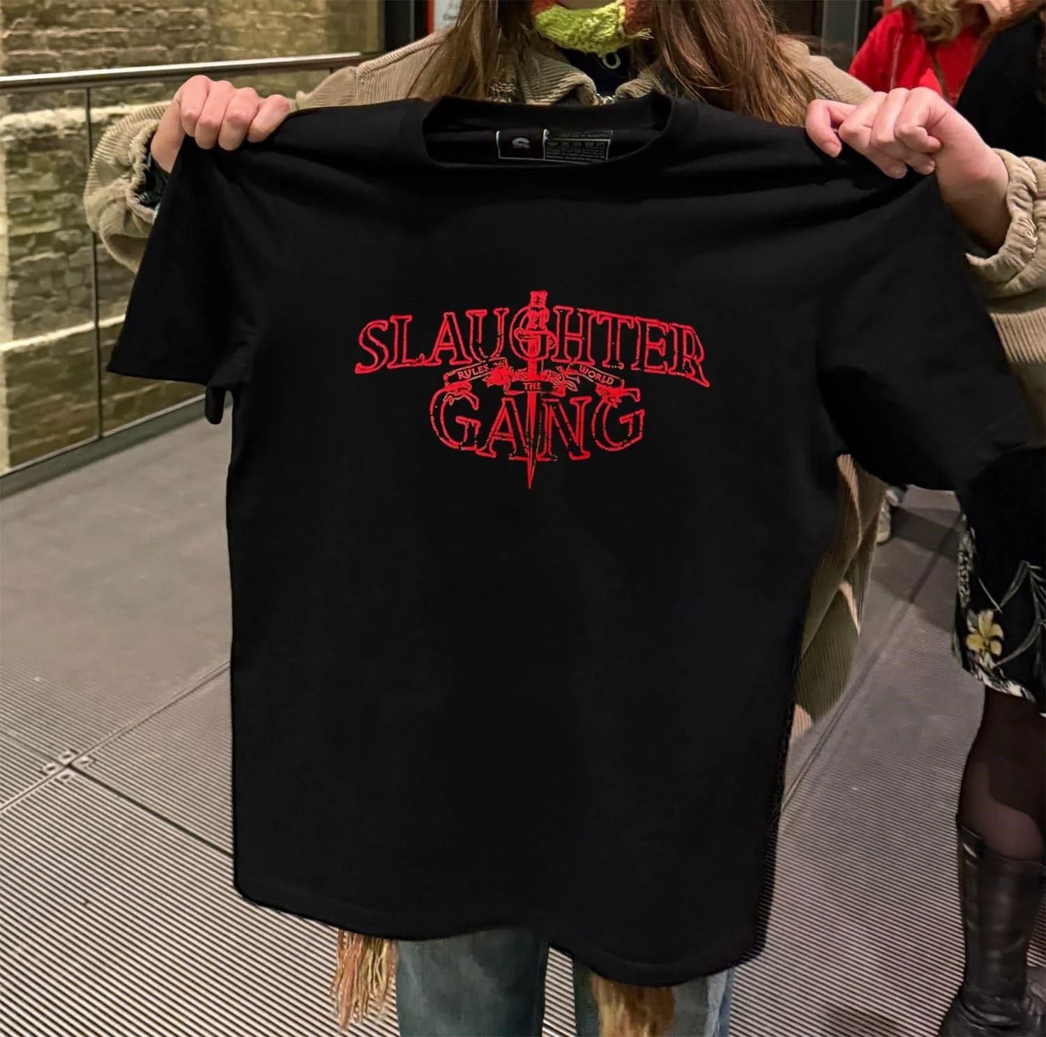 Slaughter Gang rules the world shirt