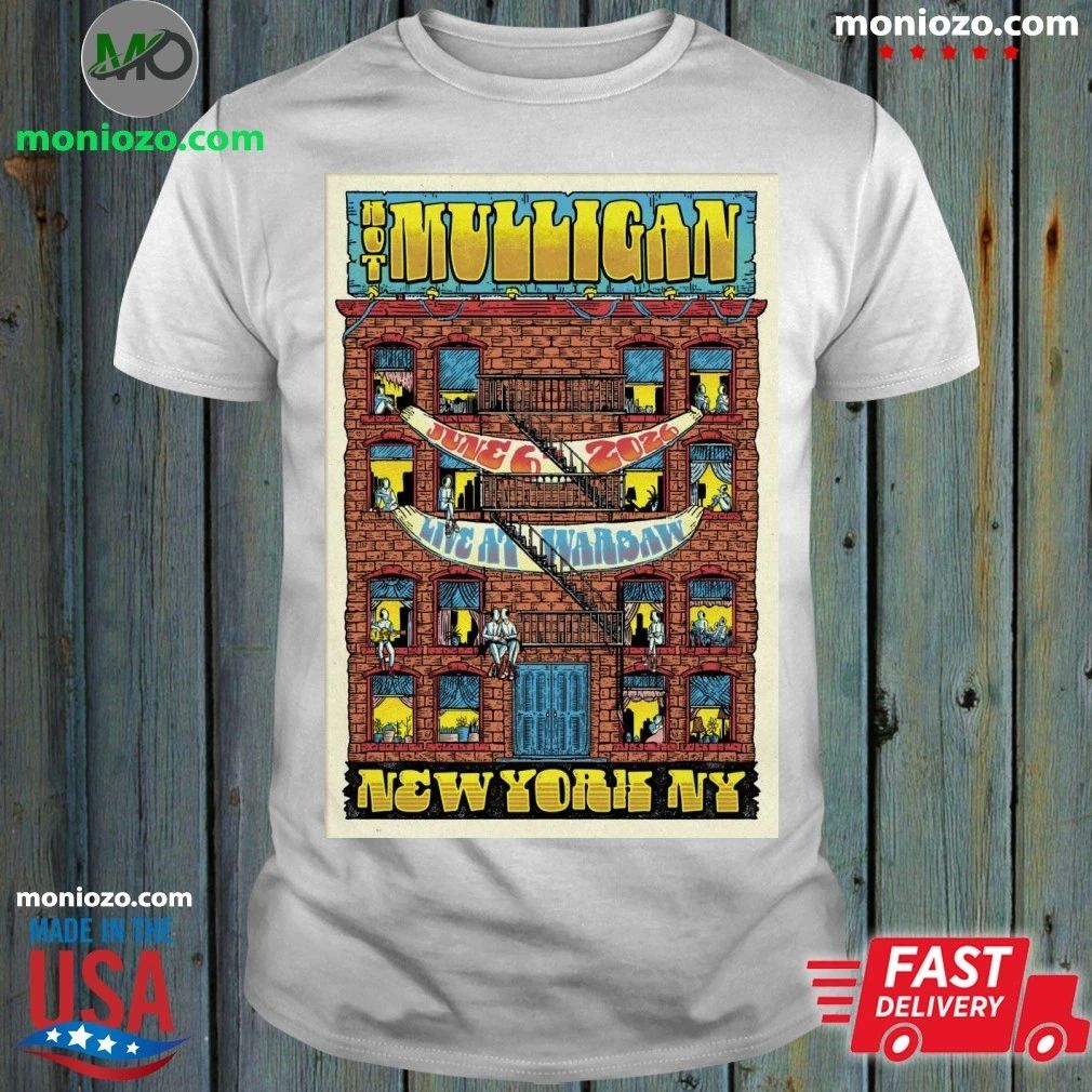 Mulligan 6 6 2026 Brooklyn NY Poster Shirt