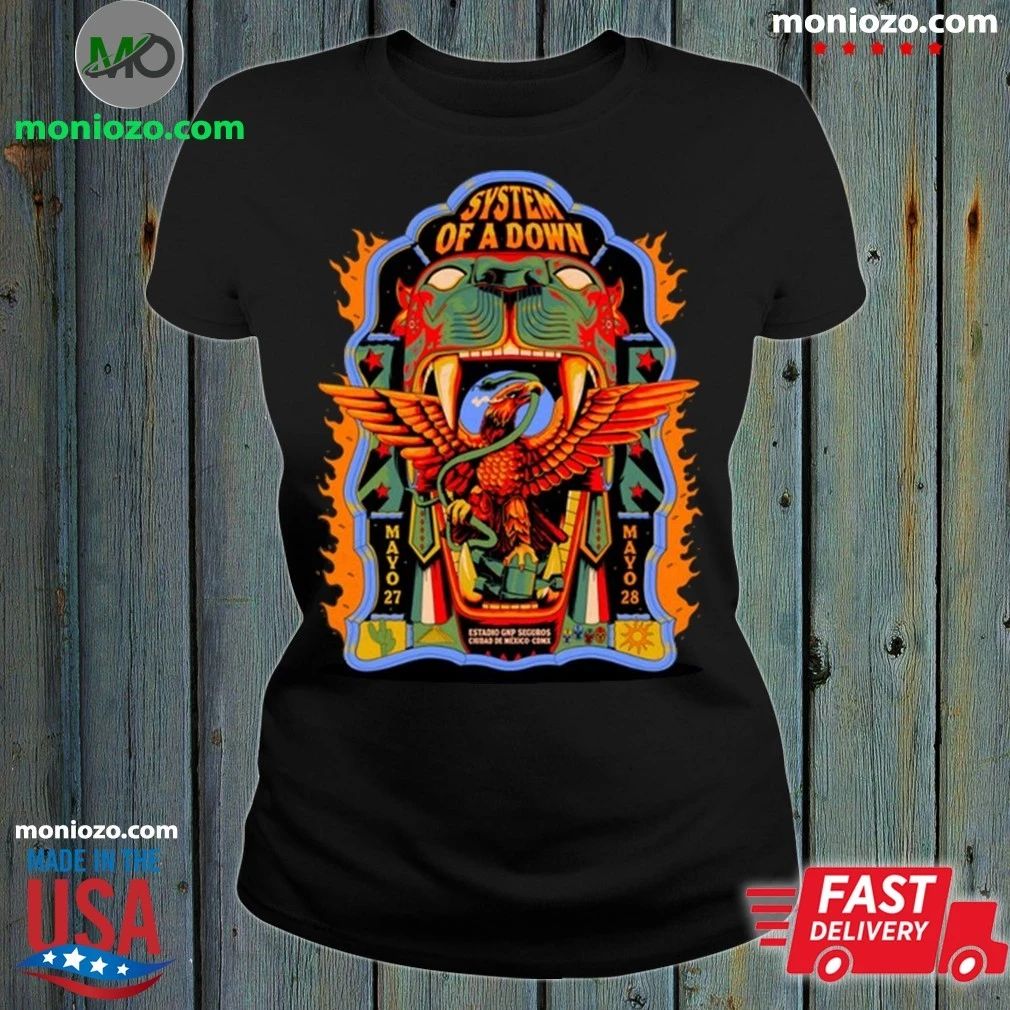 System Of A Down 5 27-5 28 2026 Mexico City Shirt