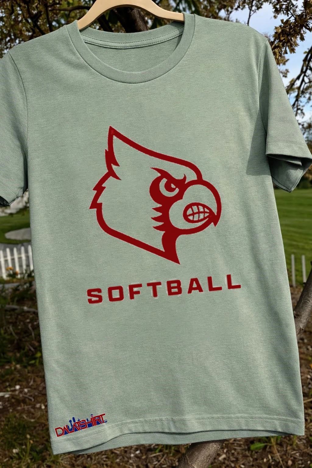 Louisville cardinals 2026 softball pink uniform design shirt