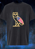 OVO Owl USA Flag shirt