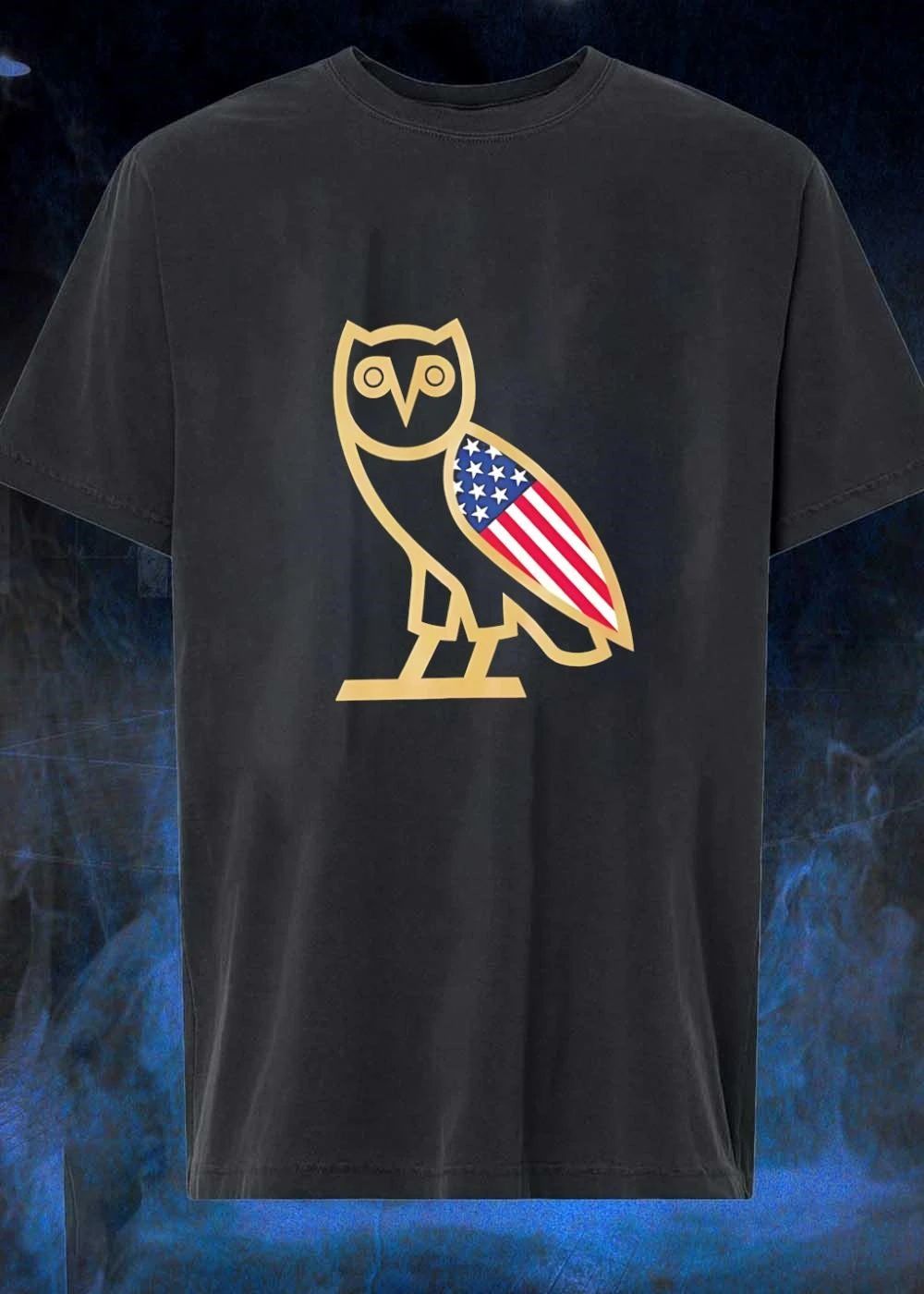 OVO Owl USA Flag shirt