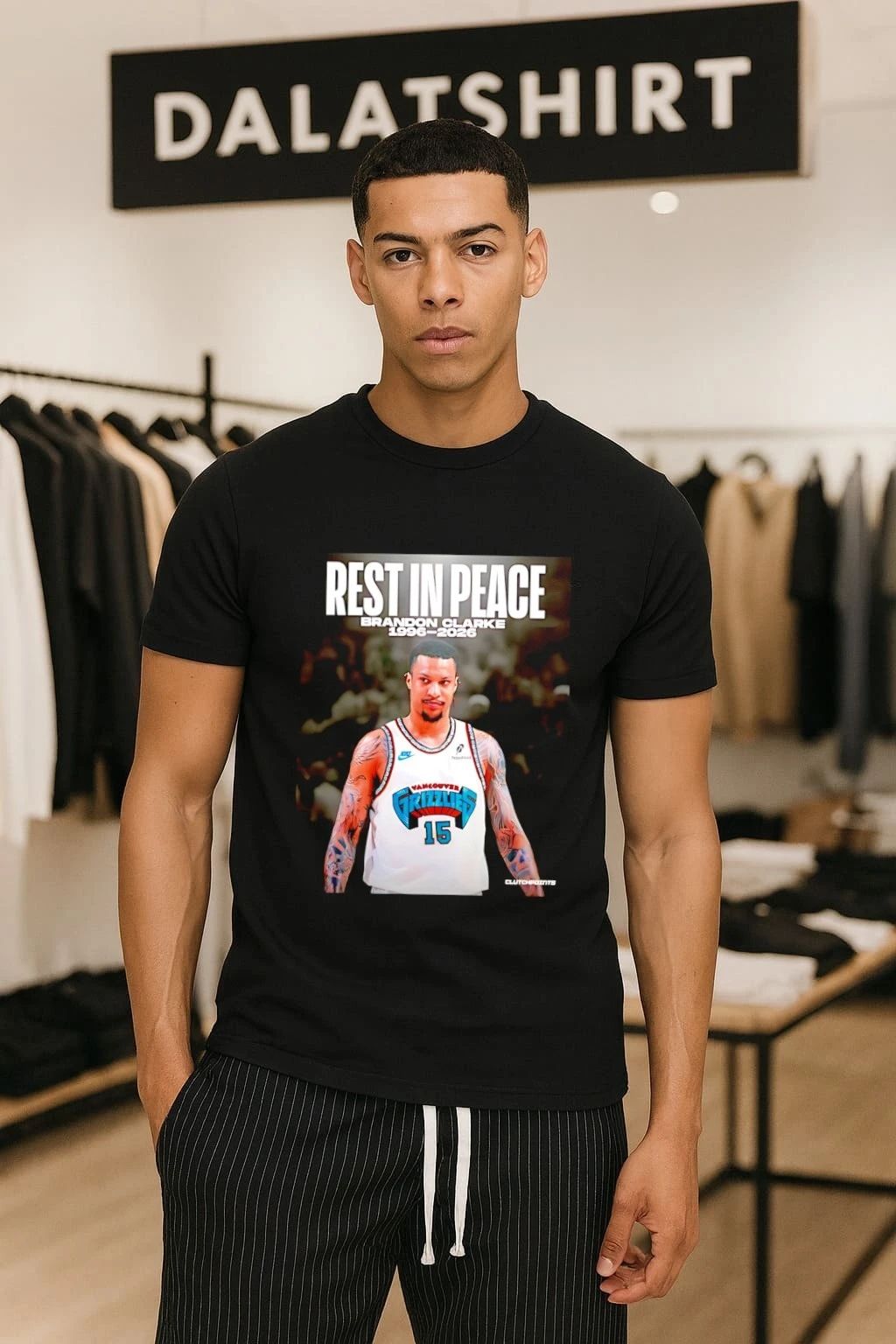 Re MemBering Brandon Clarke 1996-2026 shirt