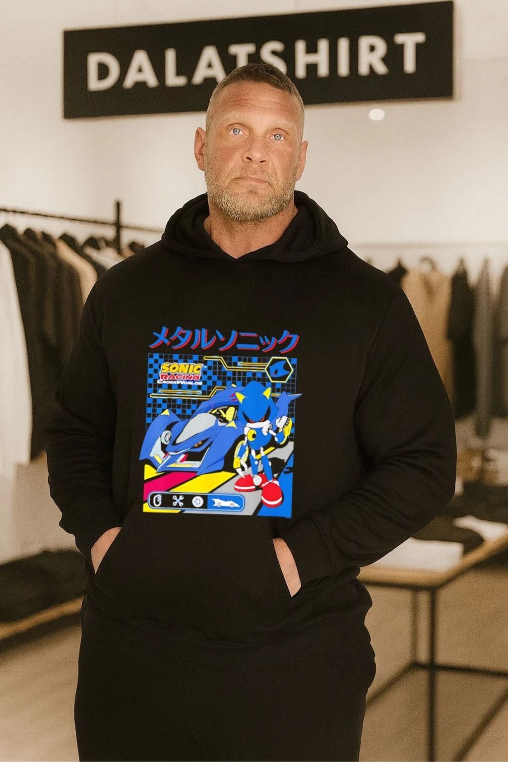 Cat Racing Crossworlds Japanese Gaming shirt