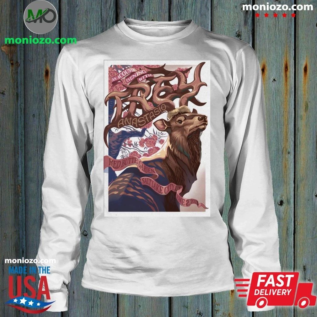 Trey Anastasio June 2 2026 Red Butte Garden Amphitheatre in Salt Lake City UT Poster T-Shirt