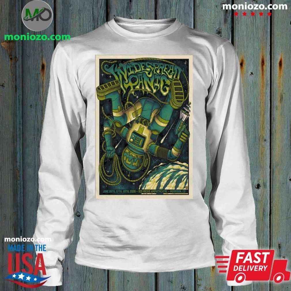 Widespread Panic 6 26-6 27 2026 Red Rocks Amphitheatre Poster Shirt