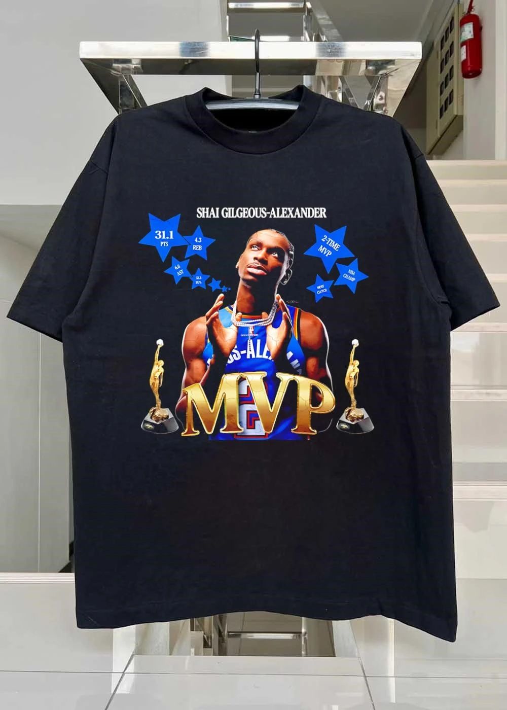 Shai Gilgeous-Alexander MVP Trophy Basketball shirt