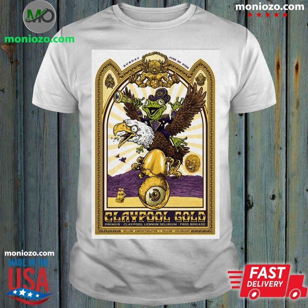 Primus 6 28 2026 Dillon Amphitheater Colorado Poster Shirt