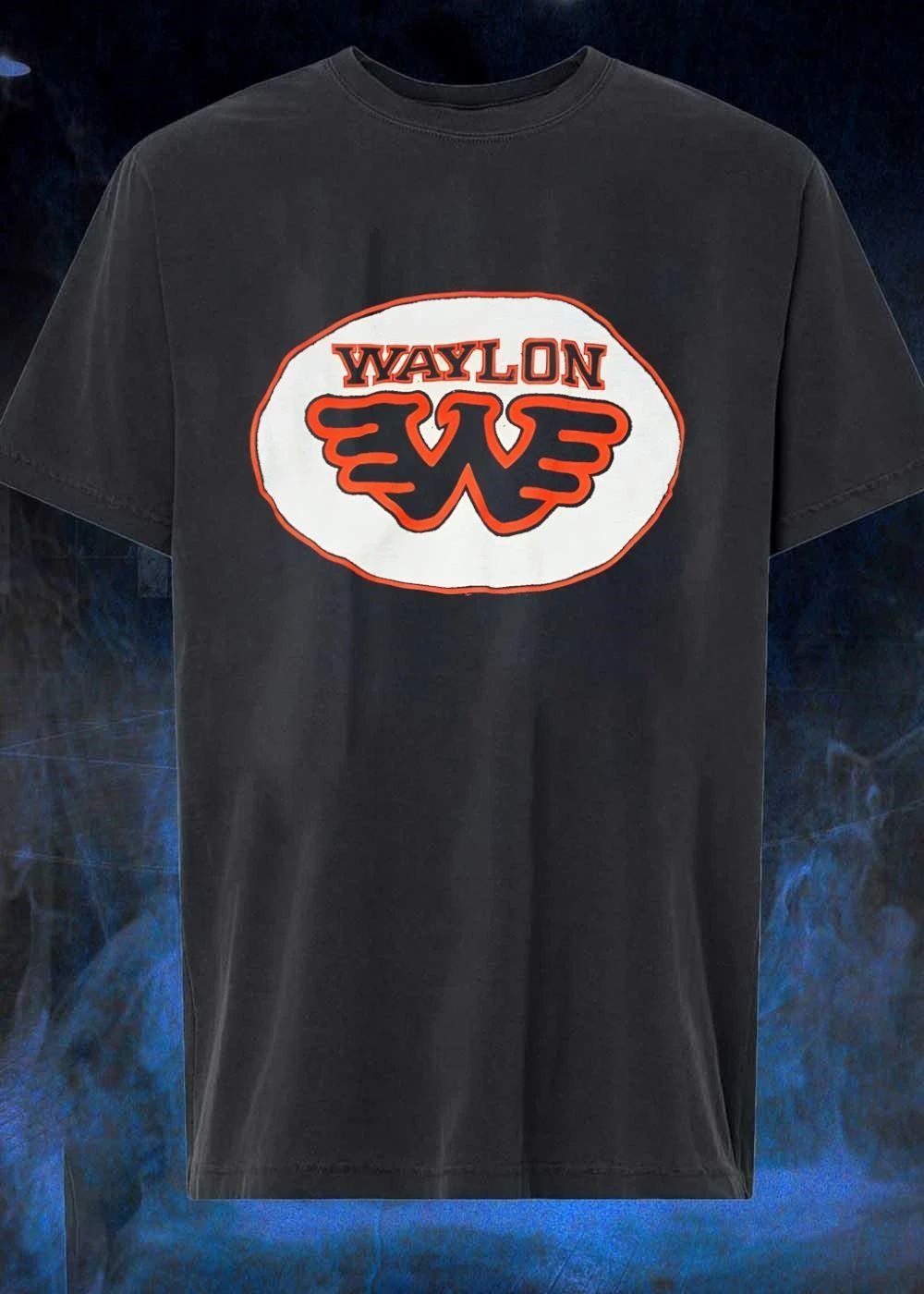 Waylon Jennings Outlaw Country Winged WW Logo 2026 Tribute Collection Shirt