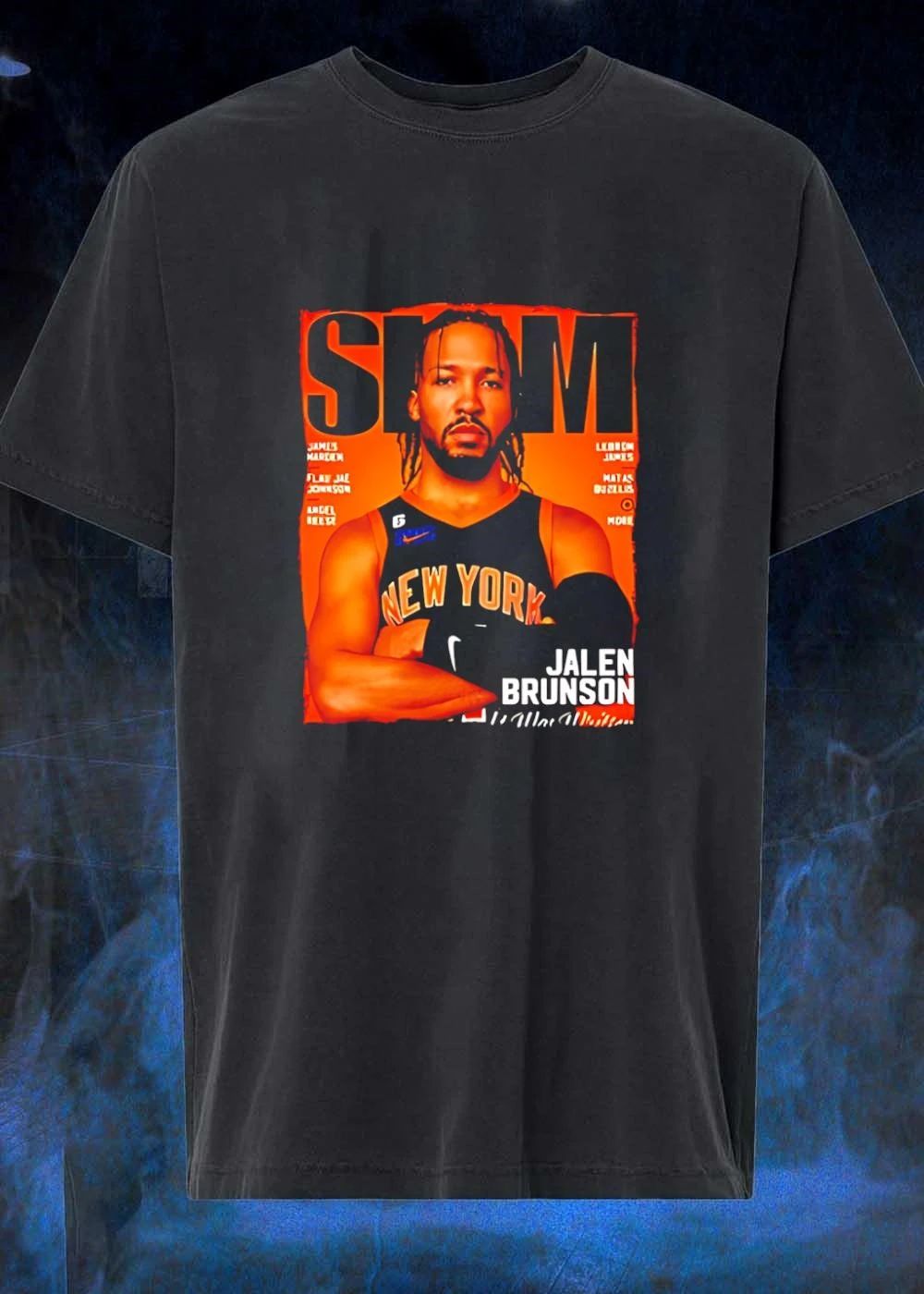Slam Magazine Jalen Brunson New York Basketball shirt