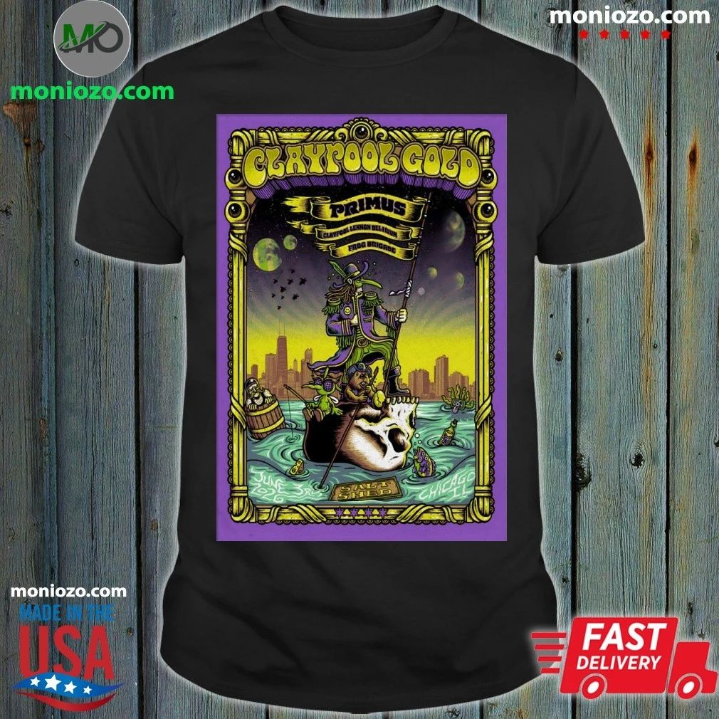 Primus Jun 3 2026 In Chicago IL Poster Shirt