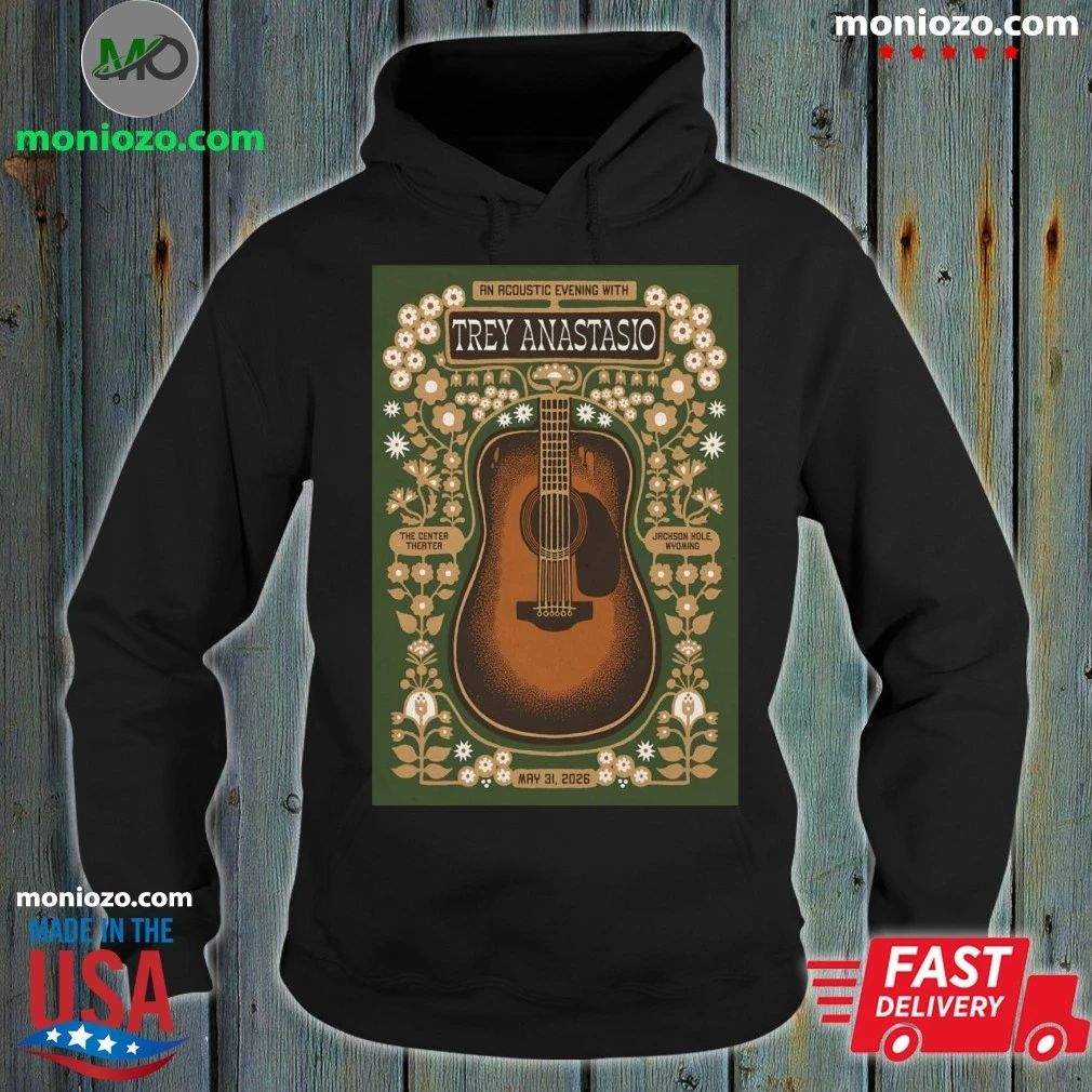 Original Trey Anastasio May 31 2026 Jackson Hole WY Poster Shirt