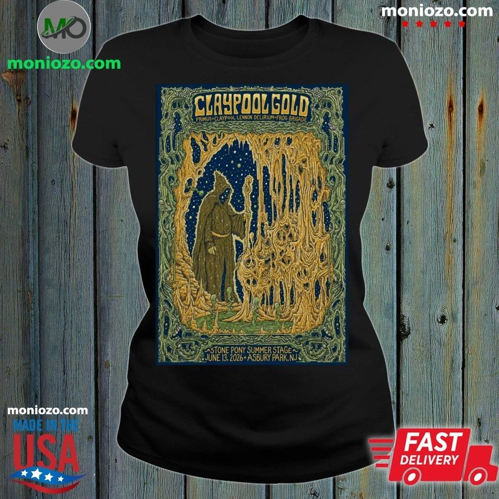 Original Primus Stone Pony Summer Stage in Asbury Park NJ June 13 2026 Poster T-Shirt
