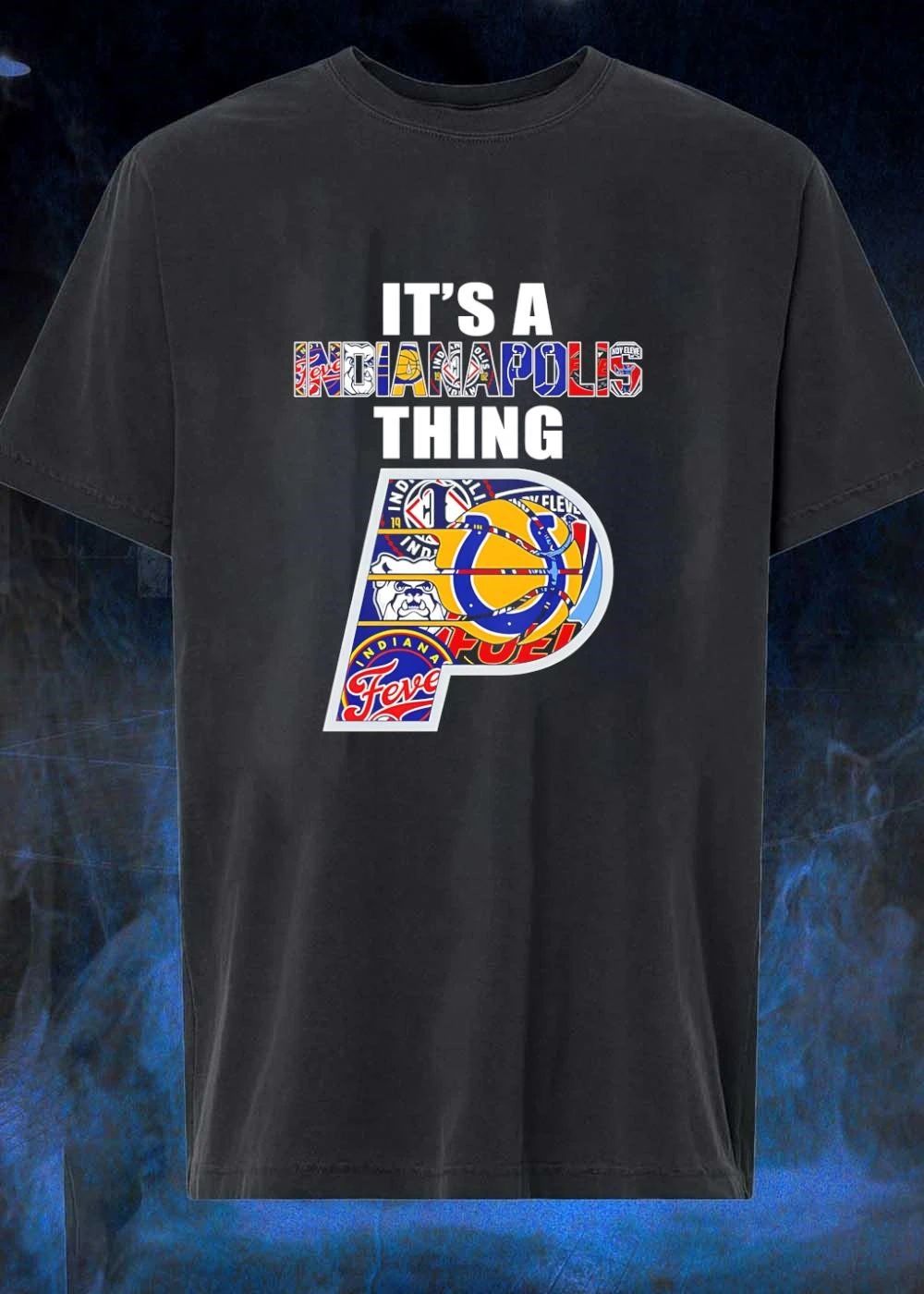 It’s A Indianapolis Thing Sports Teams And City Logos Collage T-Shirt