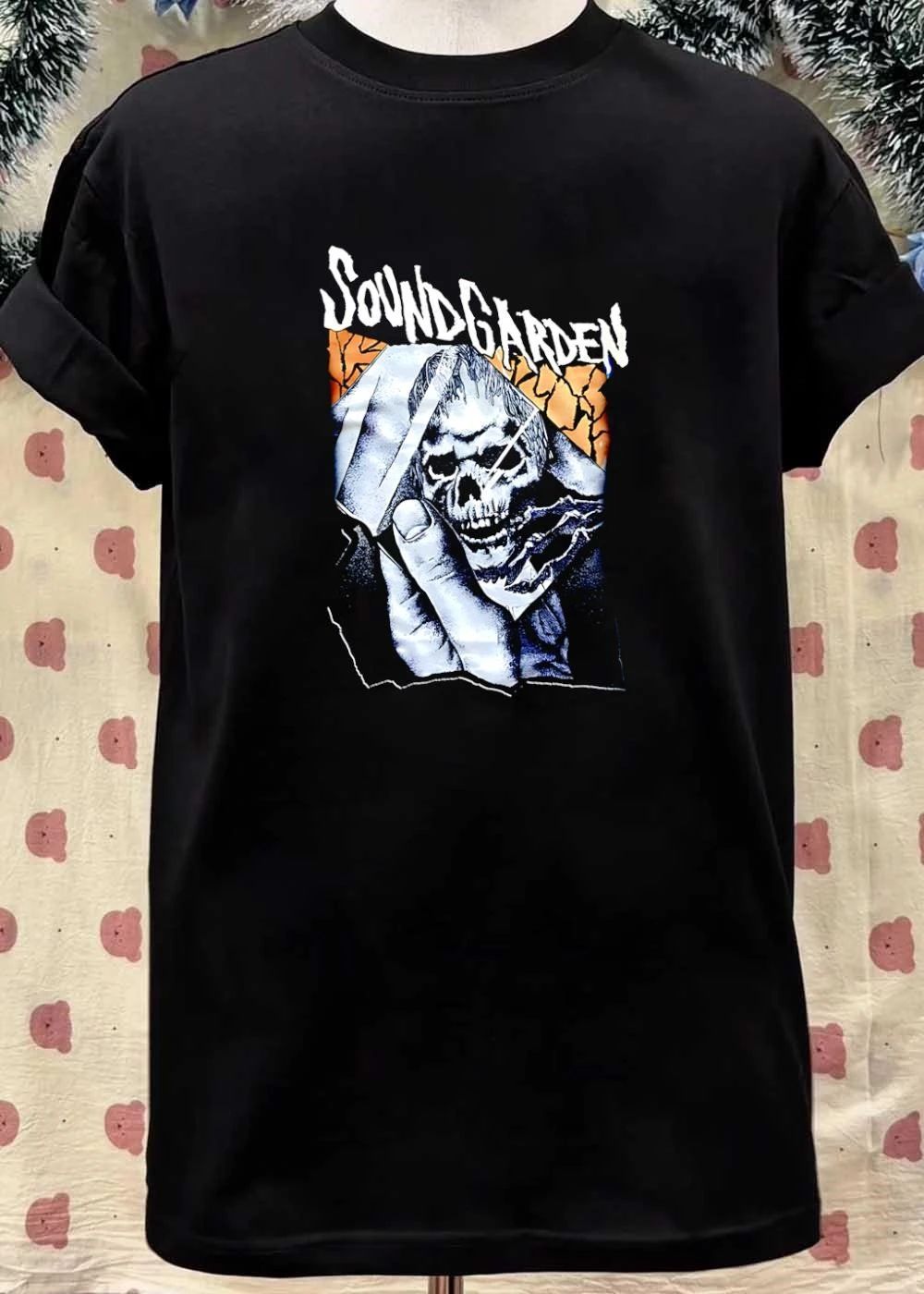 Soundgarden Skull Hand Broken Glass shirt