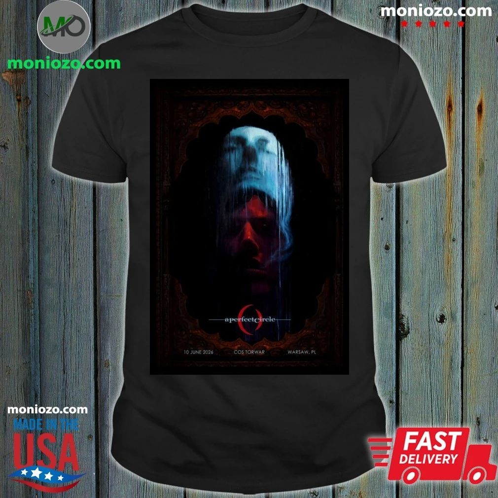 A Perfect Circle Warsaw 10 Jun 2026 Poster Shirt