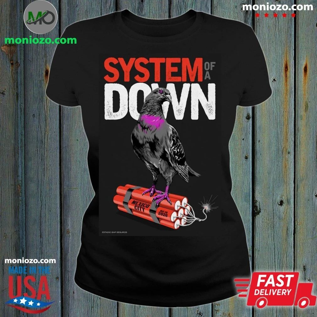 System Of A Down May 27-28 2026 Ciudad De Mexico Poster Shirt