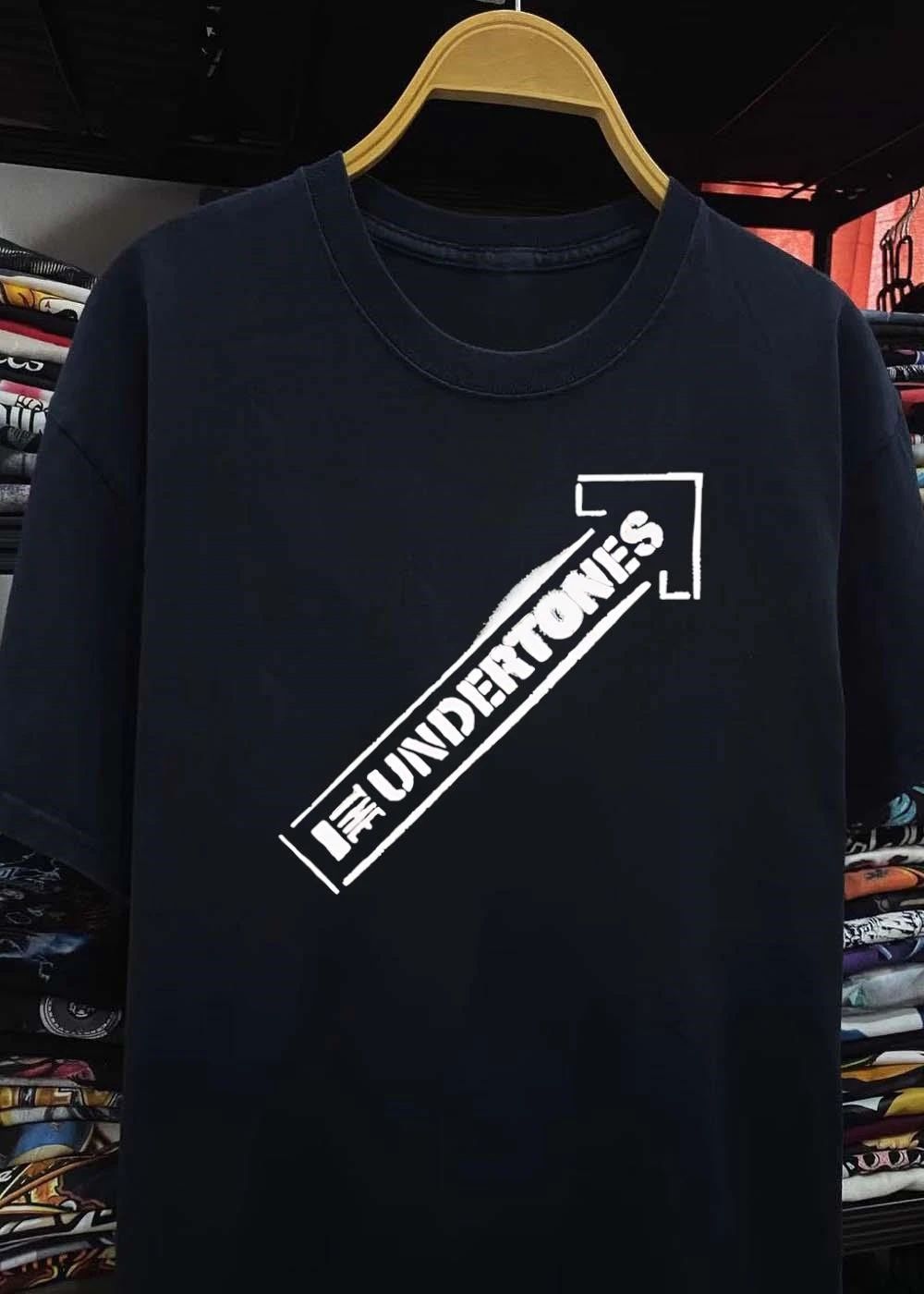 The Undertones Stencil Logo Iconic Punk Rock Revival 2026 Festival Tour Shirt