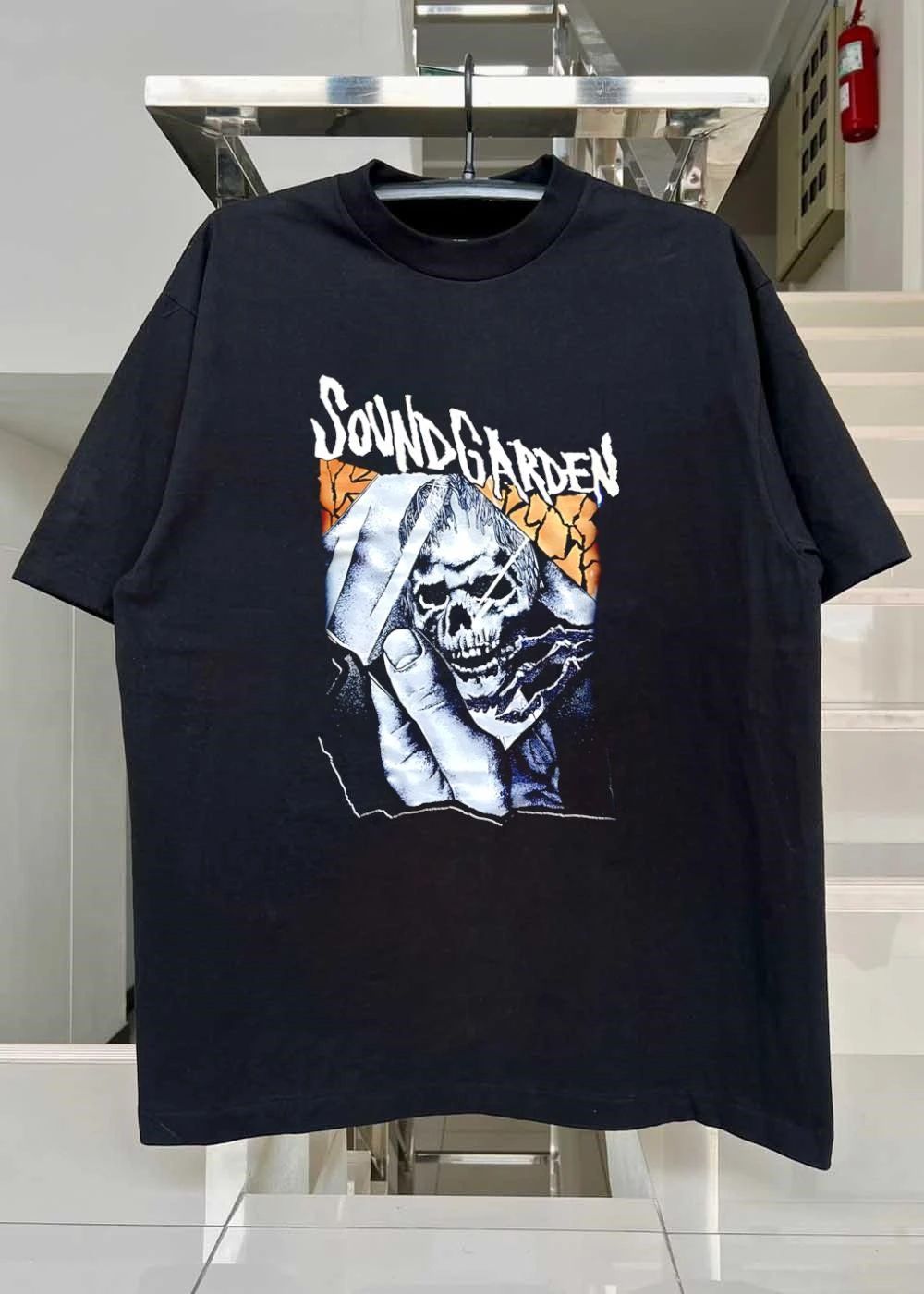 Soundgarden Skull Hand Broken Glass shirt