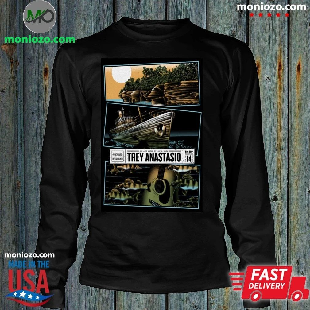 Trey Anastasio June 14 2026 Lake Superior Big Top Chautauqua in Bayfield Wisconsin Poster T-Shirt