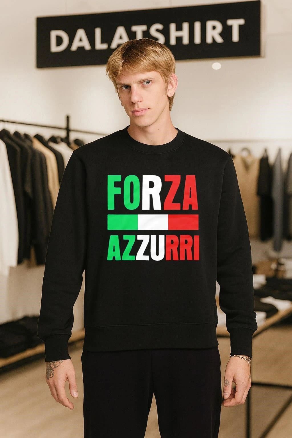 Forza Azzurri Italy shirt