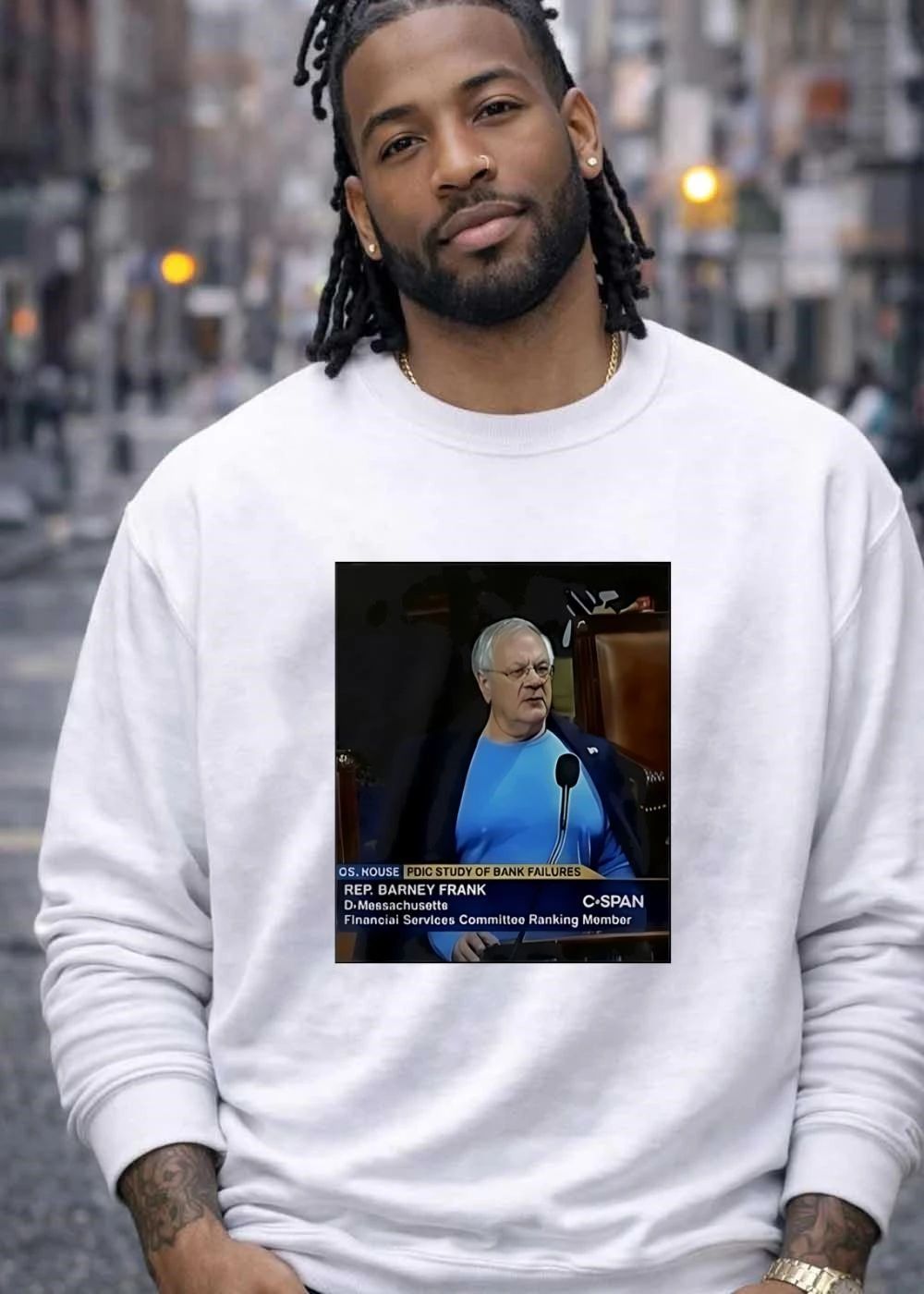Solid Blue Long Sleeve T-Shirt