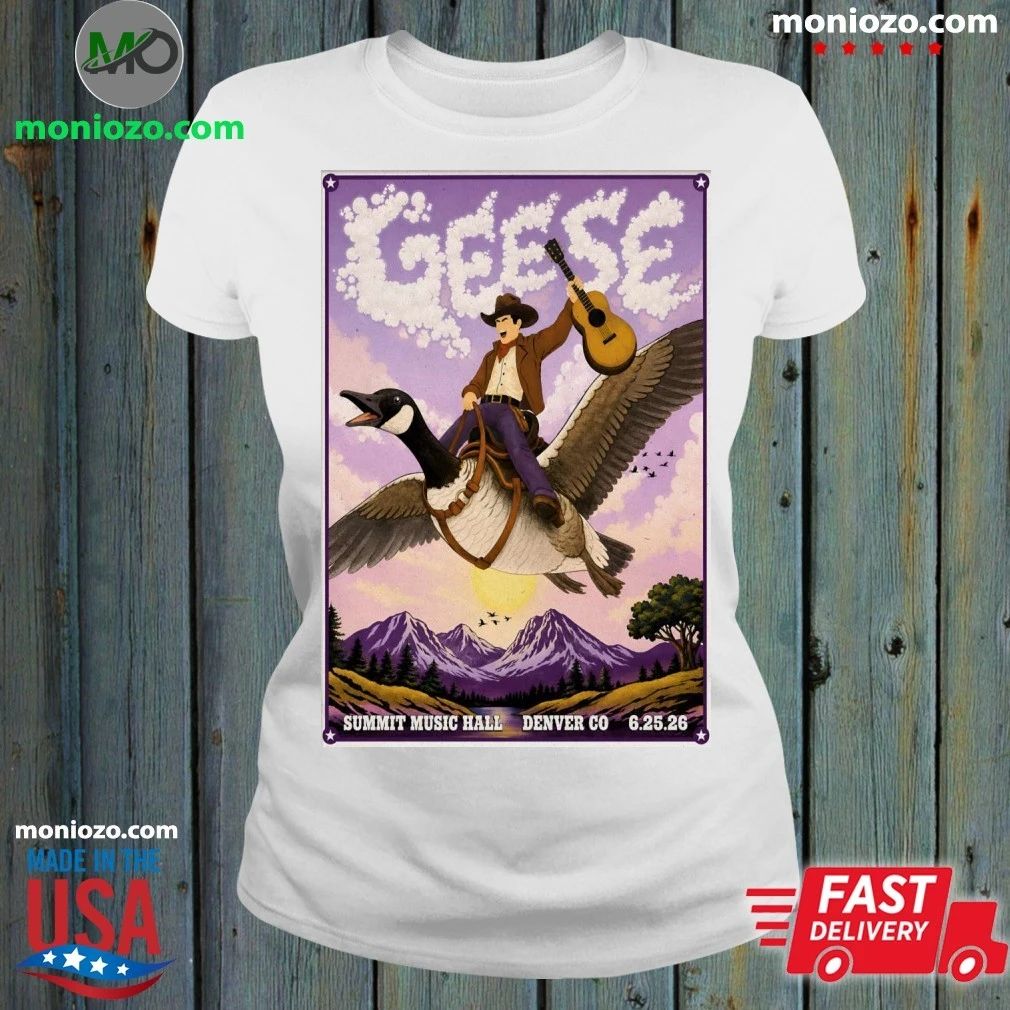 Geese In Denver CO On June 25 2026 Poster Shirt