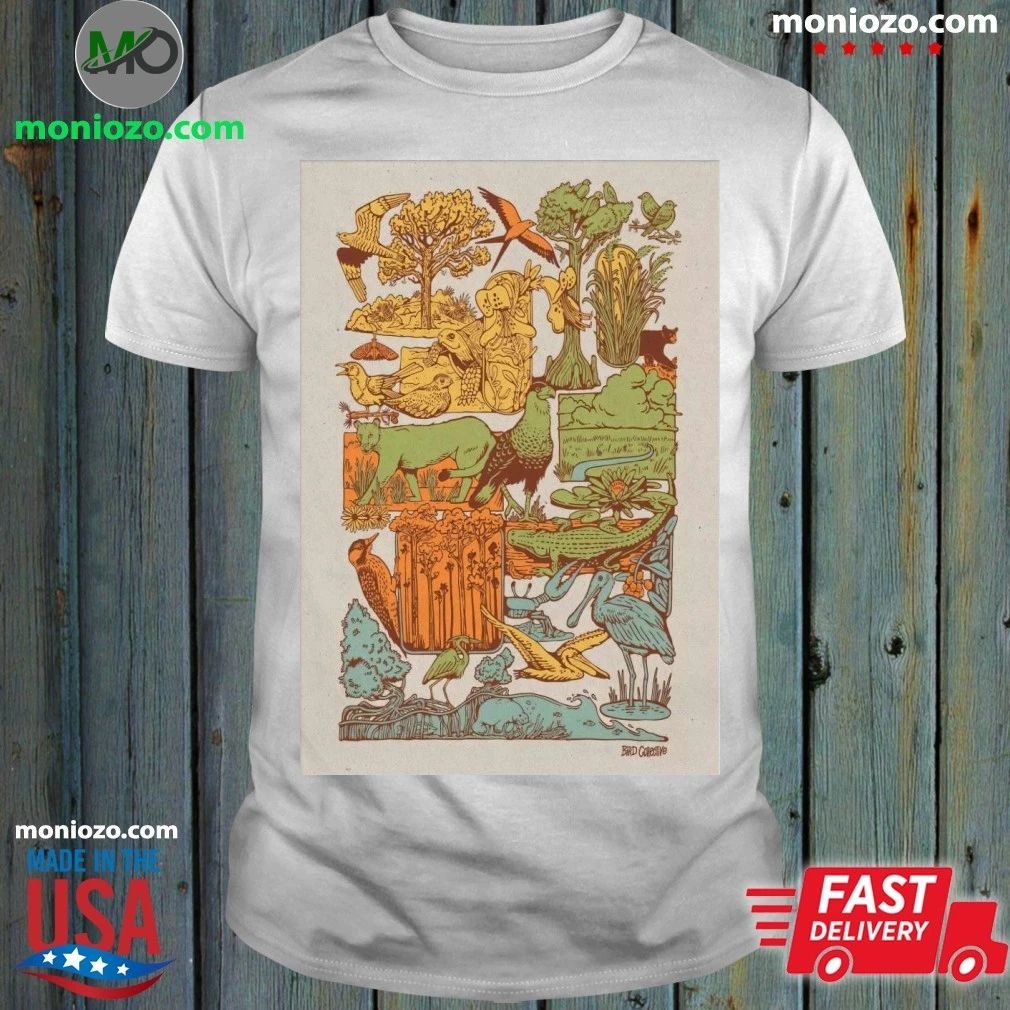 Original Bird Collective Florida Wildlife Corridor Poster Shirt