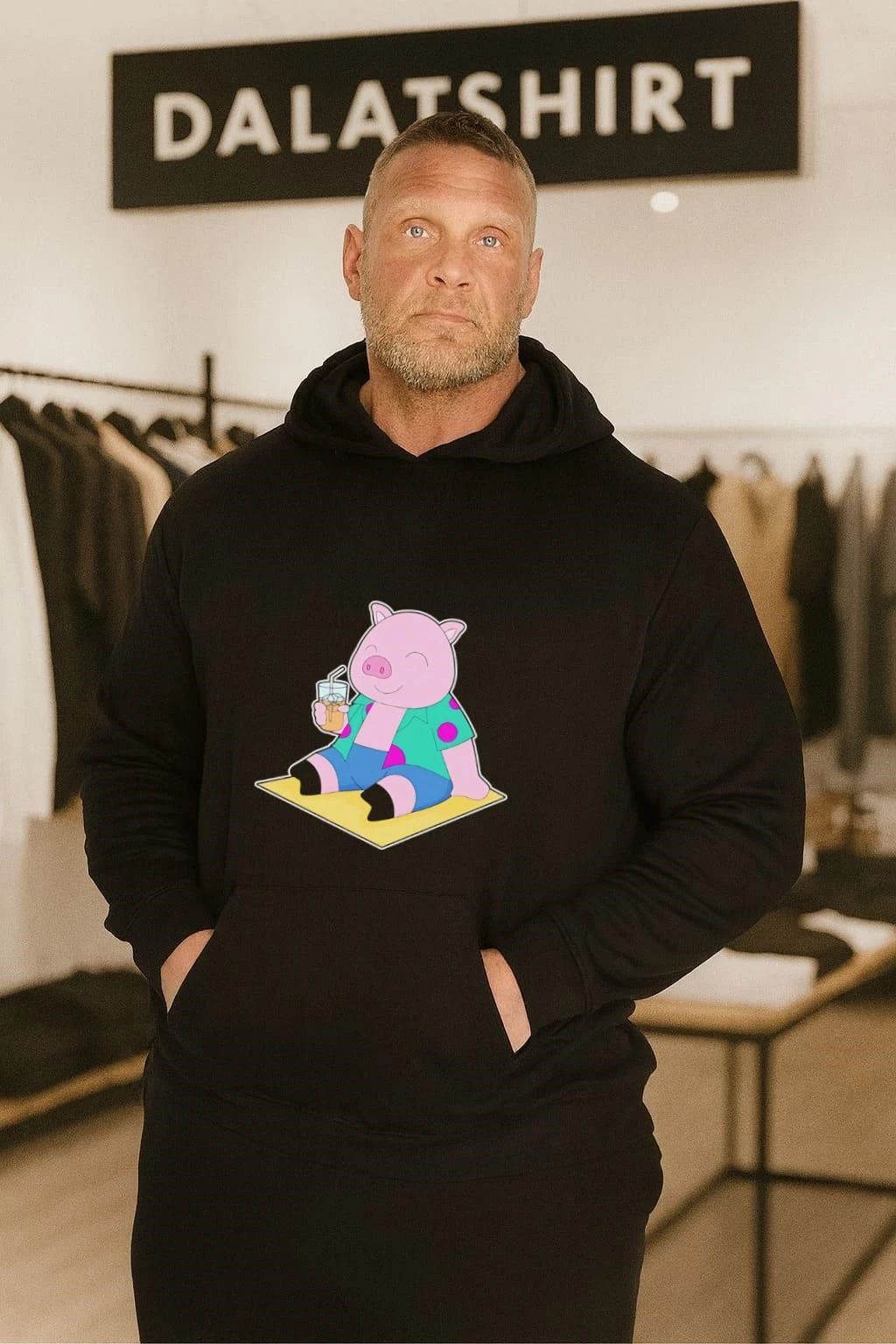 Pig Beach Beverage Summer cute shirt