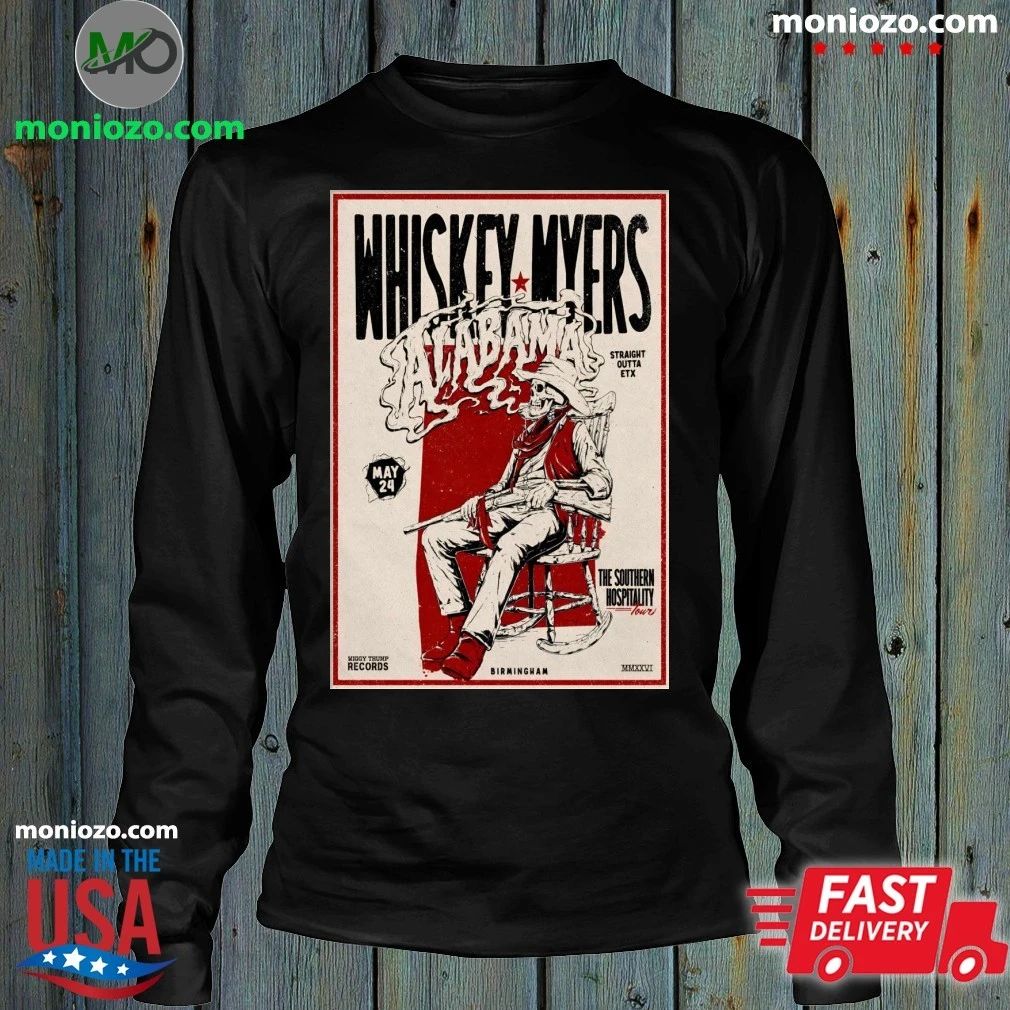 Original Whiskey Myers 5 24 2026 Birmingham AL Poster Shirt